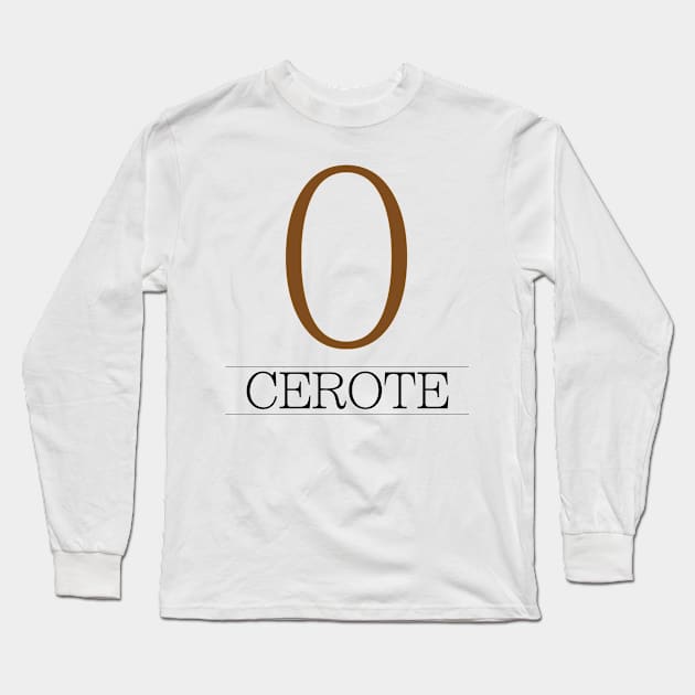 Cerote Long Sleeve T-Shirt by Estudio3e